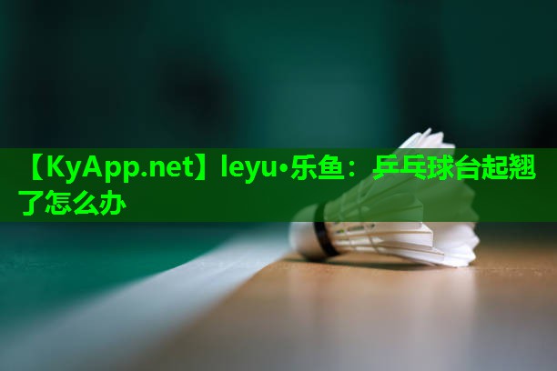 leyu·乐鱼：乒乓球台起翘了怎么办